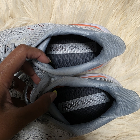 HOKA Women's Gray Running Shoes - Picture 3 of 4